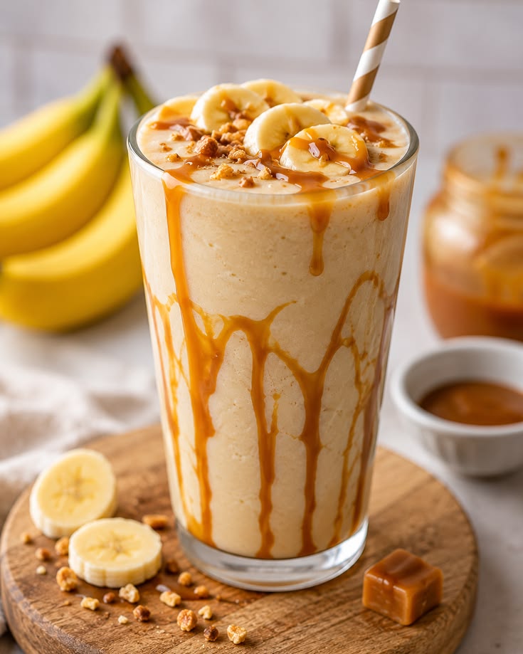 Caramel Banana Smoothie