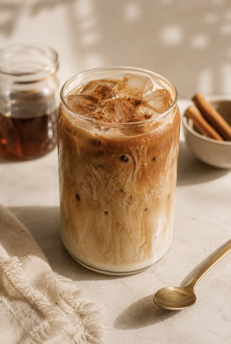 Flavored Iced Latte