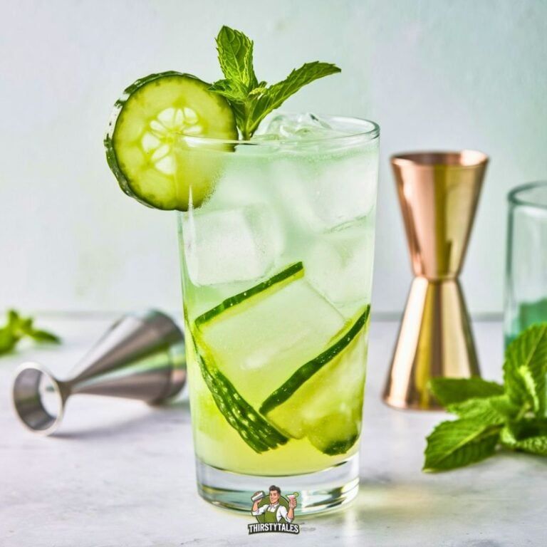 Minty Gherkin Fizz
